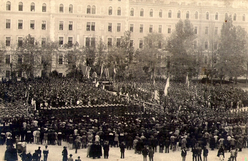 Veliko, a možda i najveće okupljanje u Rojcu zbilo se 1918. godine