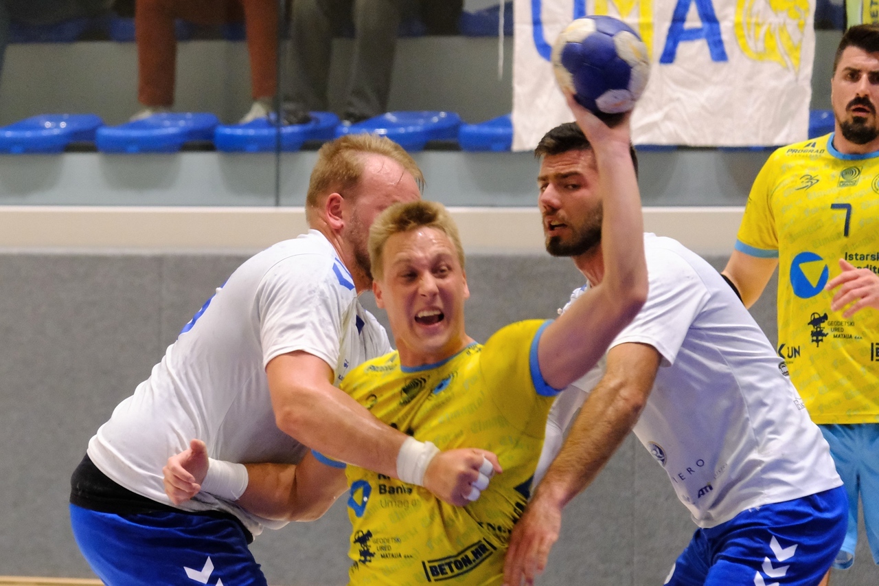 Arijan Beliga u prodoru pored Bolanče i Benussija (FOTO: Milivoj Mijošek)