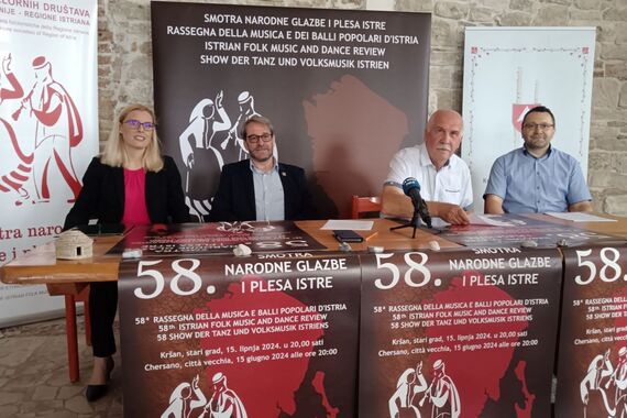 Stari grad Kršan domaćin 58. Smotre narodne glazbe i plesa Istre