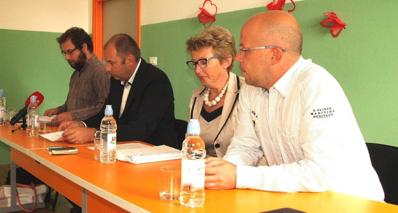 Anton Finderle, Renato Krulčić, Zdenka Turkalj-Čohilj i Emil Daus