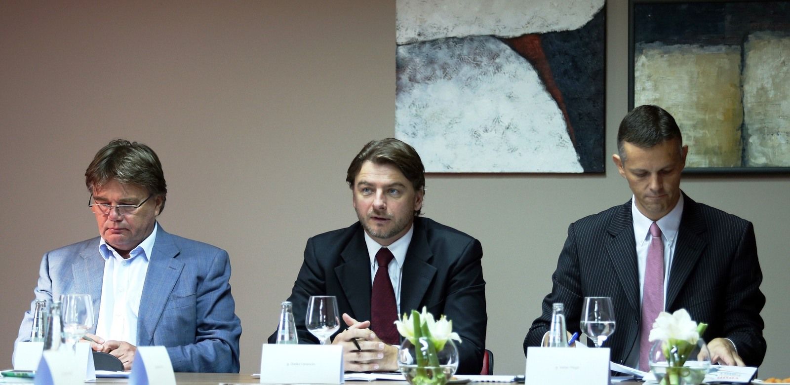 Ivan Jakovčić, Darko Lorecin i Valter Flego