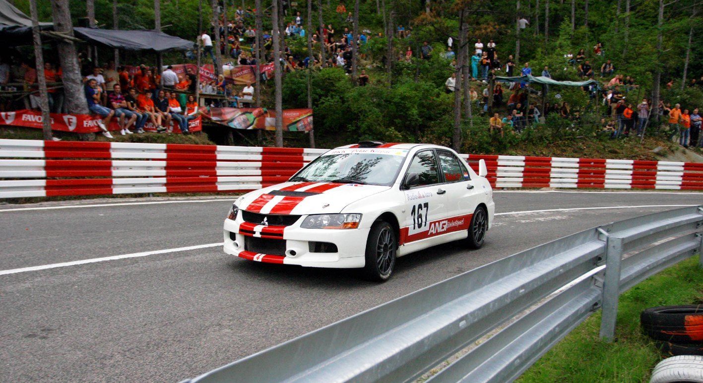 Tomislav Muhvić u Mitsubishi Lanceru