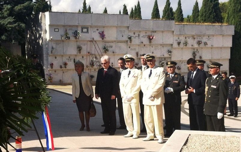Na proslavi je sudjelovao i vrhovni zapovjednik oružanih snaga IVo Josipović