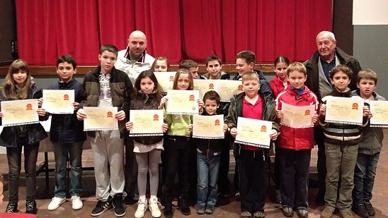 Podijeljene diplome polaznicima prve škole tenisa TK Vodnjan-Dignano