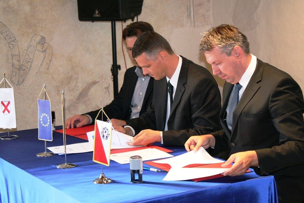 Anteo Milos, Valter Flego i Siniša Žulić