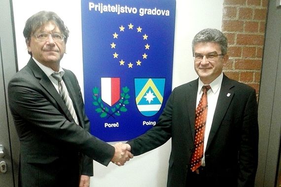 Gradovi prijatelji: Poreč u Poingu potpisan u Zlatnoj knjizi