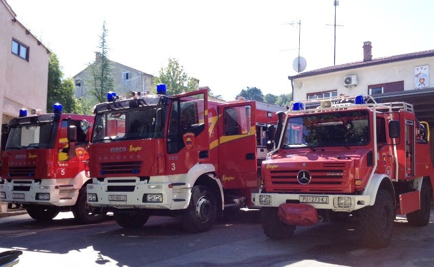 atru su ugasili djelatnici JVP Pazin 