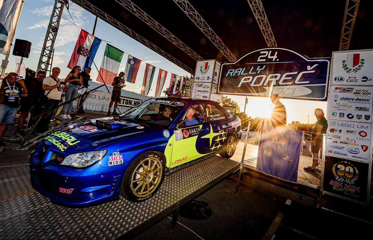Nenad Lončaric i Tajana Vojvodić ( Foto: Aljaž Jež/Rally Poreč)