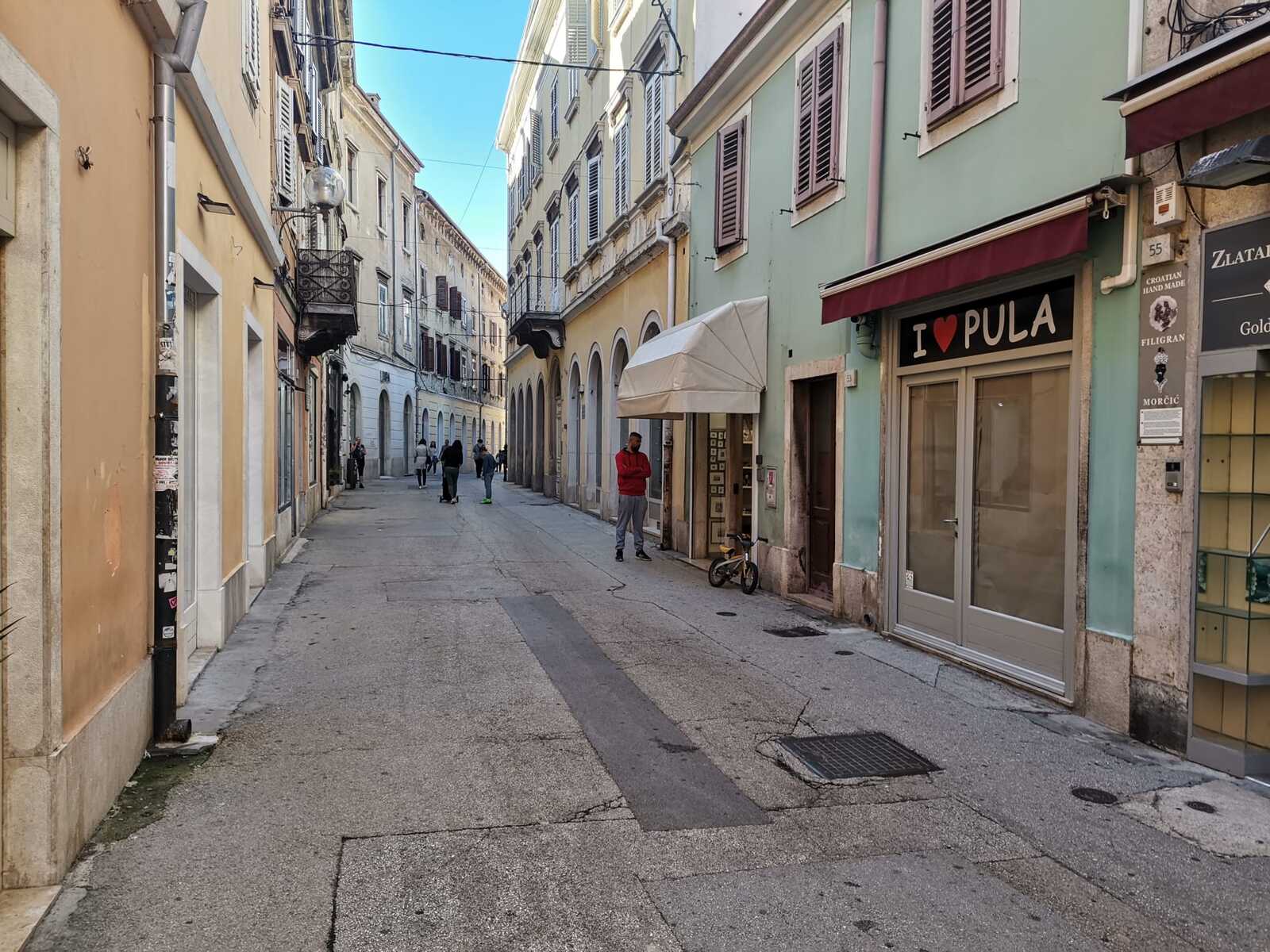Mjesto gdje se danas odigrala makljaža (foto: Marcello Rosanda)