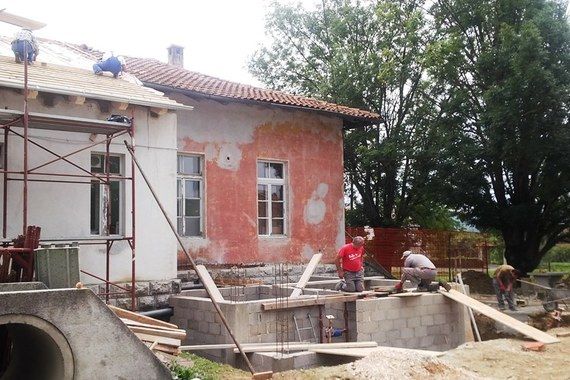 Obnavlja se dječji vrtić u Pazinskim Novakima: U tijeku radovi na vanjskom dijelu zgrade