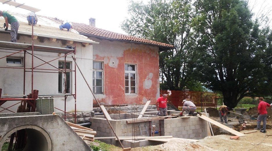 U 1. fazi radova završit će se svi radovi na vanjskom dijelu zgrade