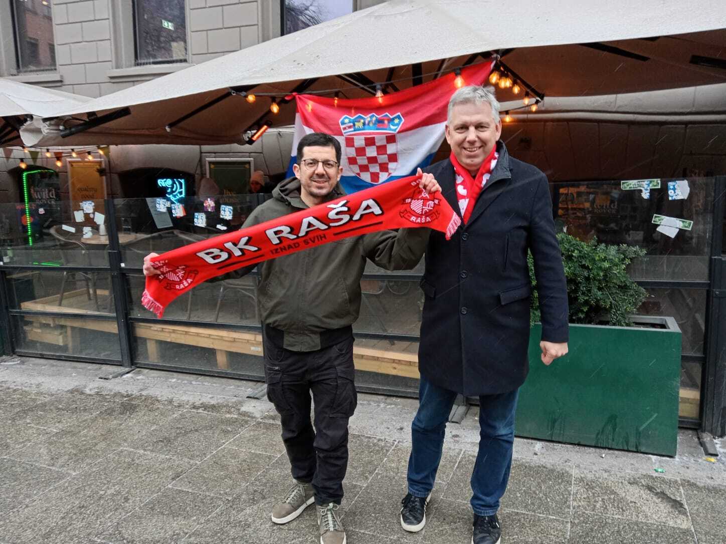 Pusa Raši iz dalekog Osla - novinari Istarskog Igor Radić i Siniša Žulić 