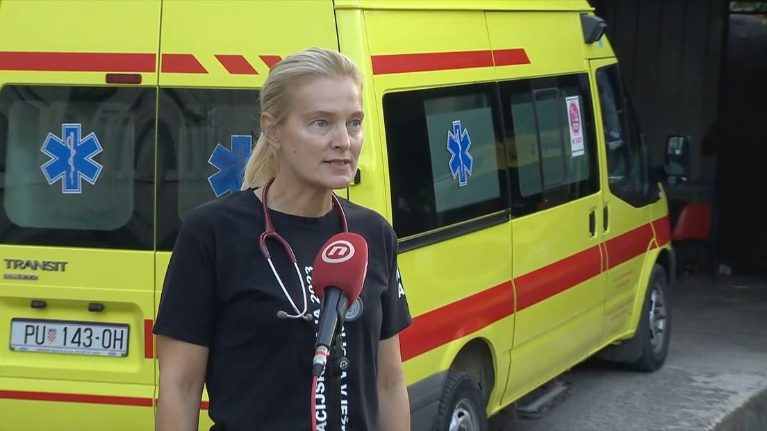 Tatjana Čemerikić, doktoricom hitne pomoći u Puli (foto: Dnevnik.hr)