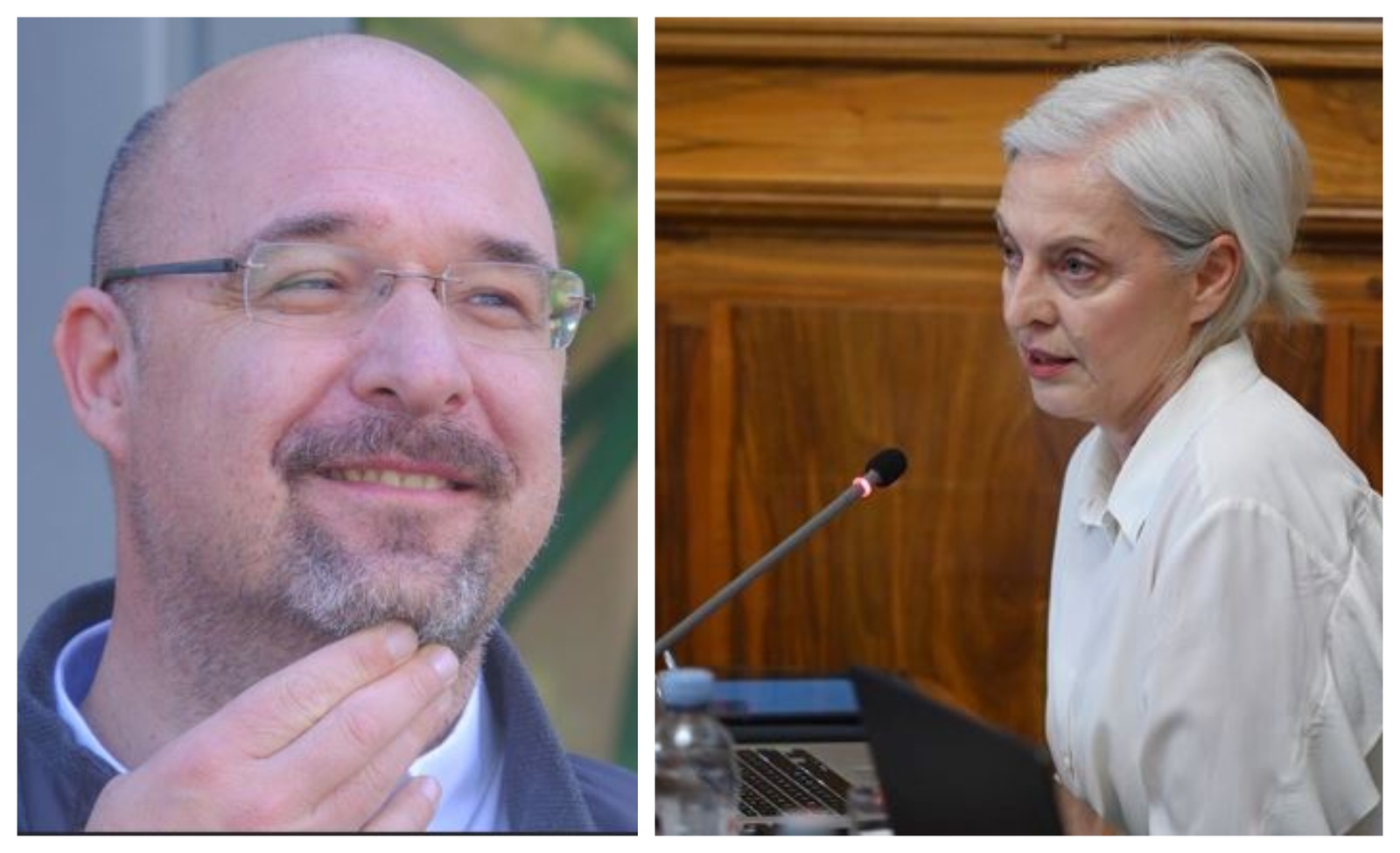 Sean Soldatić (HDZ) i Dušica Radojčić (Možemo!)