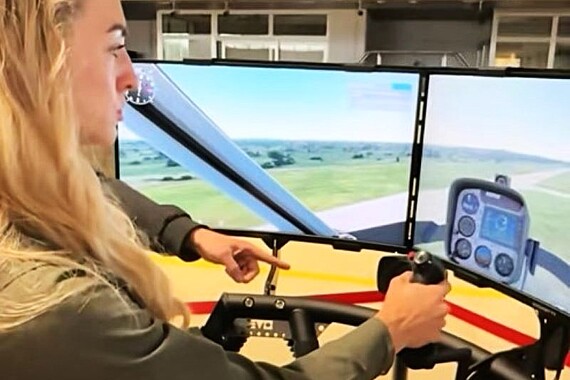 Top Gun na Tik Toku: Istarska SDP-ovka sjela u kokpit pa podbola Plenkovića i njegovog ministra