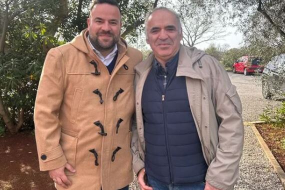 Gari Kasparov ponovno u Puli. Tu ima velike planove, a uskoro će se znati hoće li se ostvariti 