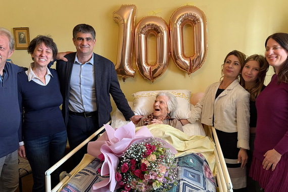 Maria Cecco Marinković iz Buja proslavila 100. rođendan!