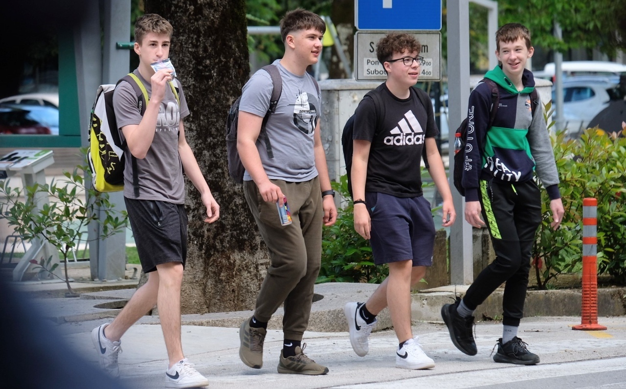 Pazinski školarci redovno na nastavu (Foto: Istarski.hr)