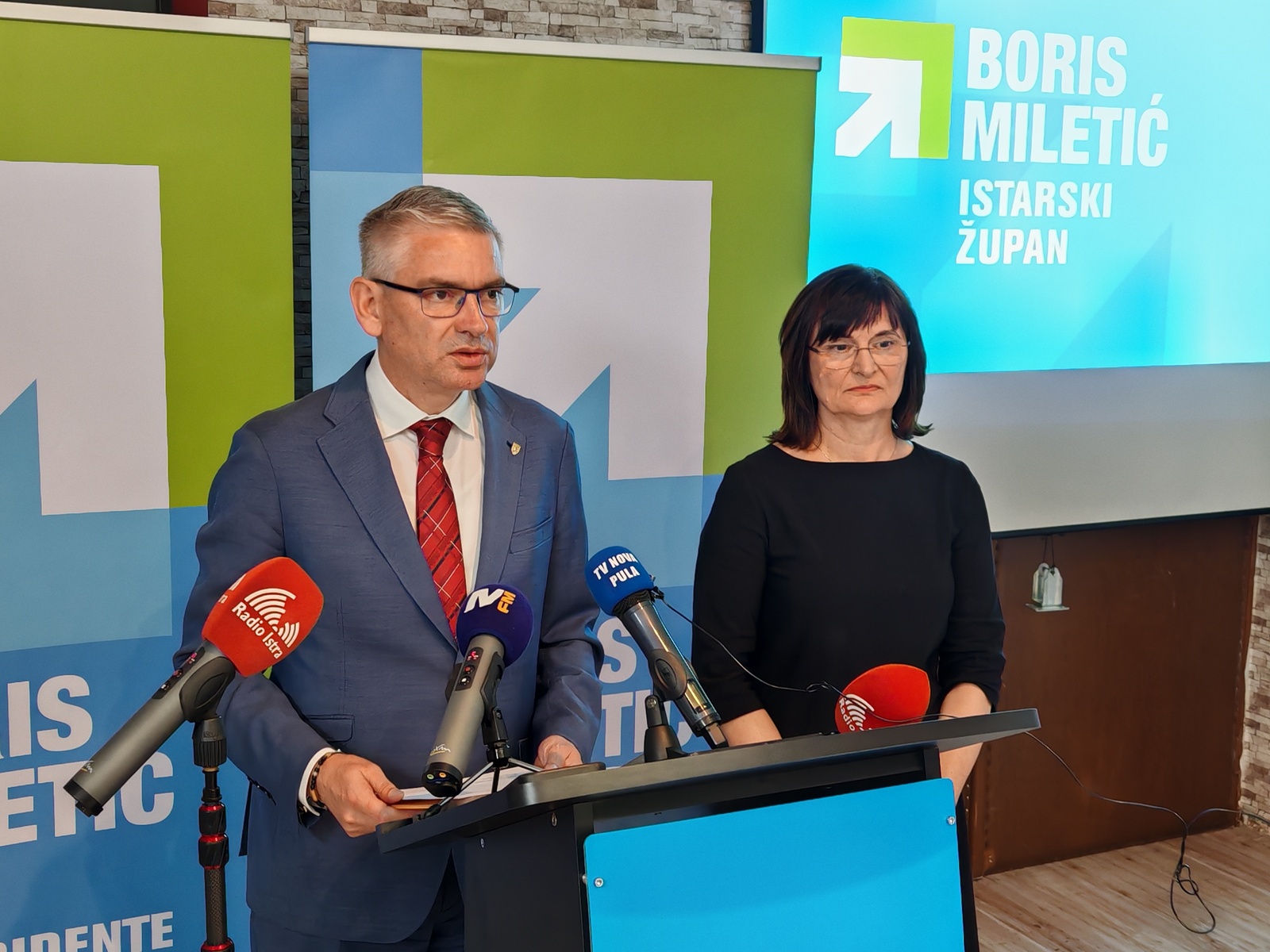 Boris Miletić i dr. Gordana Antić