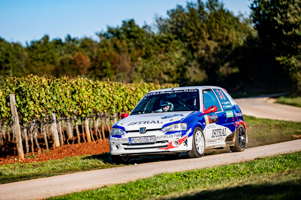 Sandi Jugovac na prošlogodišnjem porečkom rallyu (foto: Rally Poreč)
