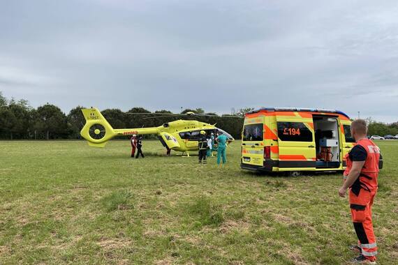Muškarac preminuo prilikom prijevoza helikopterom u riječku bolnicu