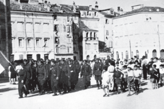 Uz 80. godišnjicu oslobođenja Rovinja. Čulo se kako netko viče: ‘Patrioti! Patrioti!’