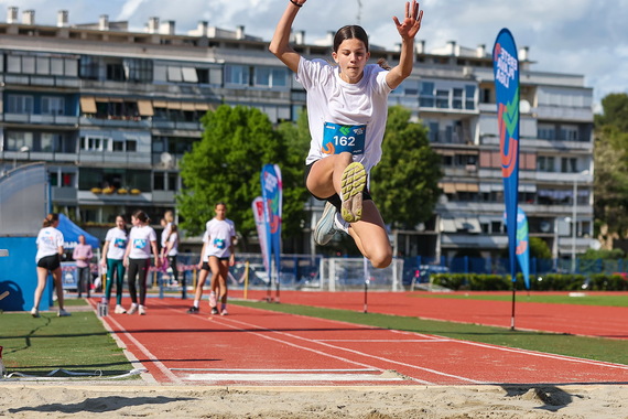 Osnovna škola Vidikovac najbrojnija, više od 200 učenika na stadionu SRC Veruda