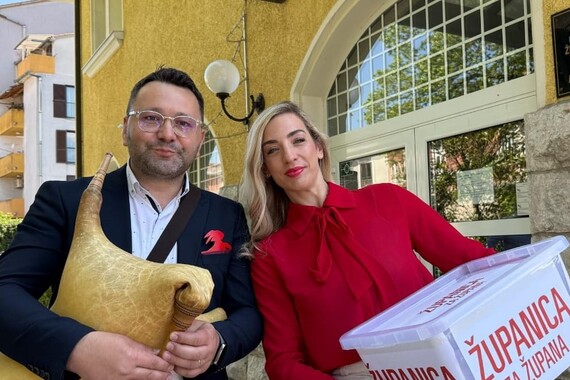 Plenki je puštao 'Rockyja', Zoki 'Rijeke pravde', a pogledajte što svira Sanja Radolović u njenoj utrci za županiju