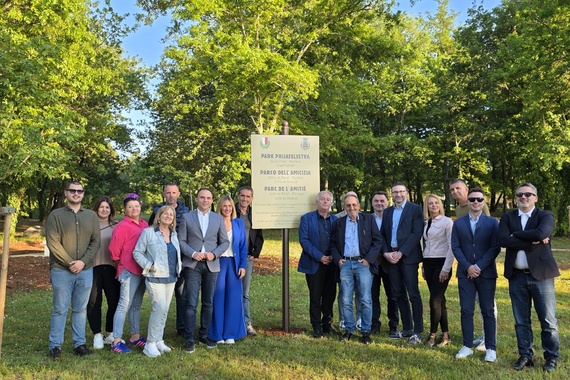 Na Materadi otvoren Park prijateljstva Poreča i Noisiela