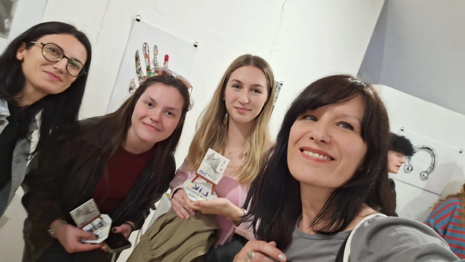 Iva Fonović, Rebeka Goleš, Vita Mofardin i Karin Milotić