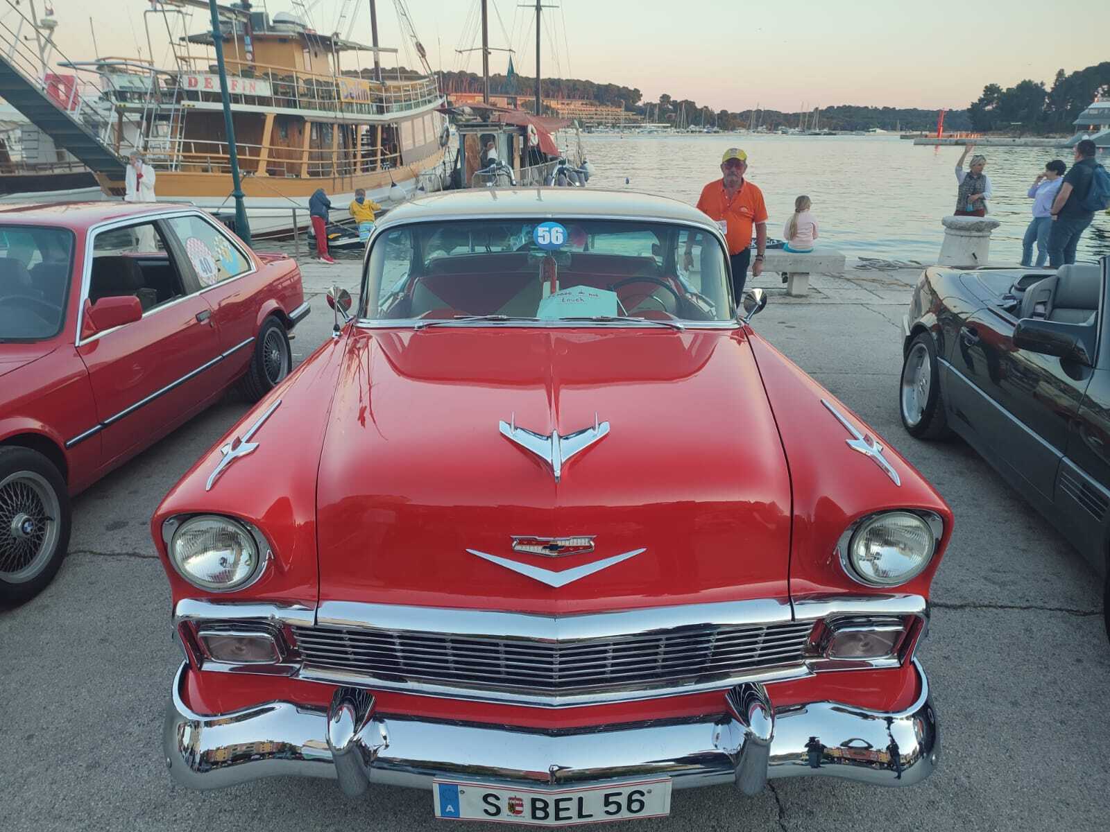 Chevrolet iz 1956. - najstariji na izložbi (Foto: Mirjana Vermezović Ivanović)
