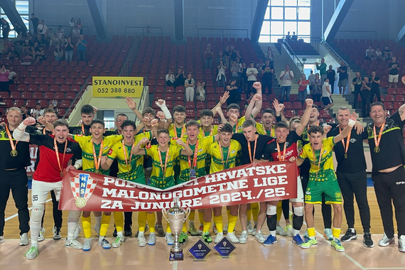 Juniori Stanoinvest Futsal Pule postali državni prvaci i ispisali povijest!