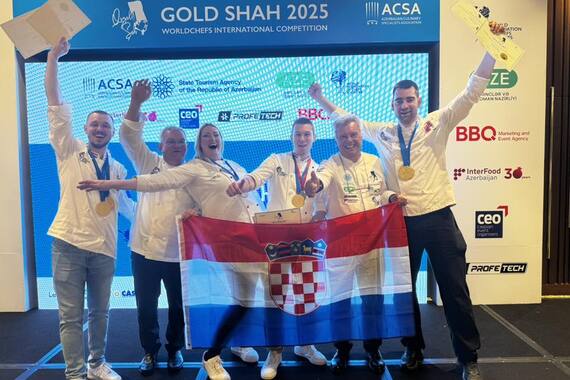 Mladi istarski chefovi Patrik Prnjak i Filip Klanfar osvojili tri zlata u Azerbejdžanu 
