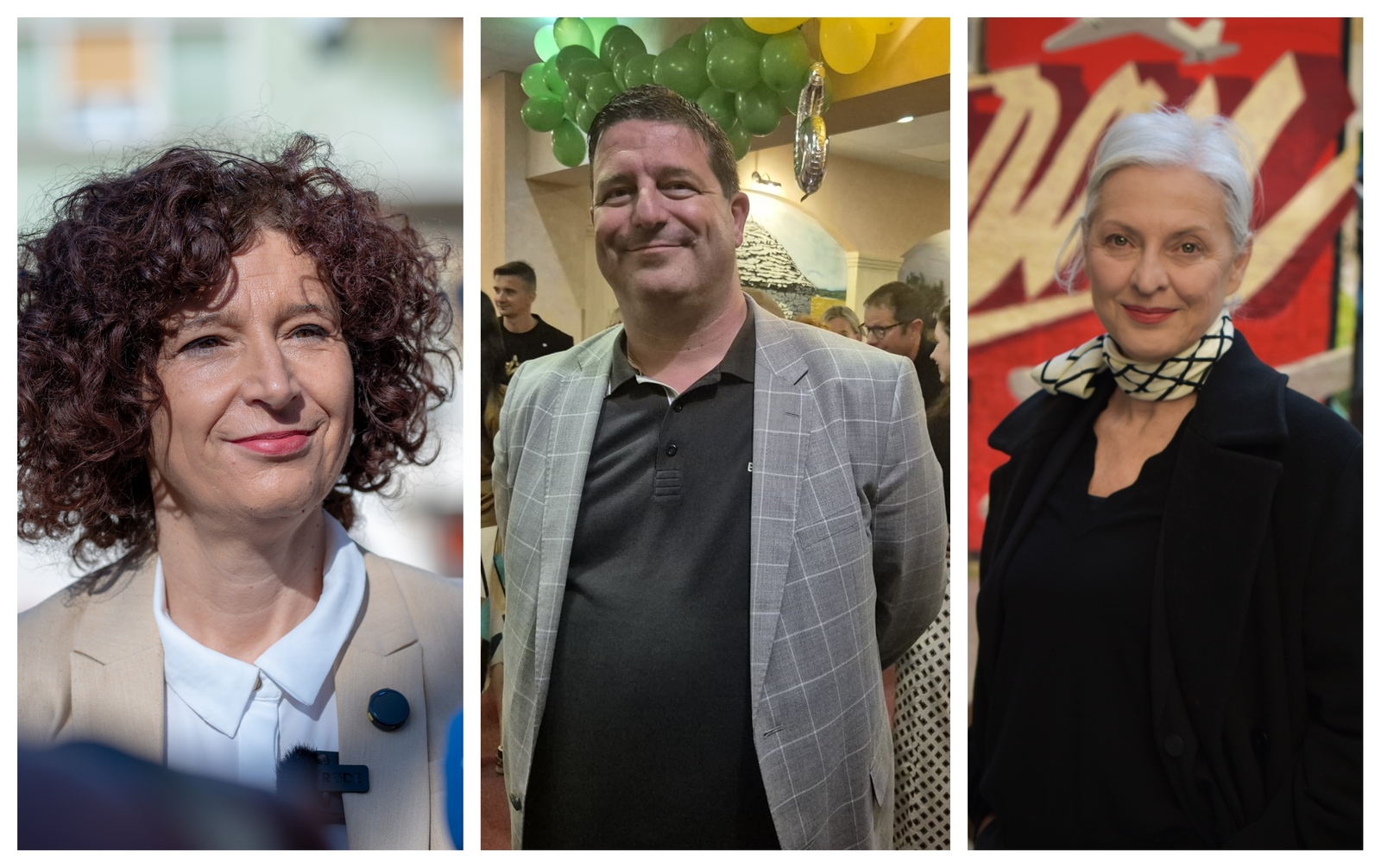 Lorena Boljunčić, Goran Mihovilović i Dušica Radojčić