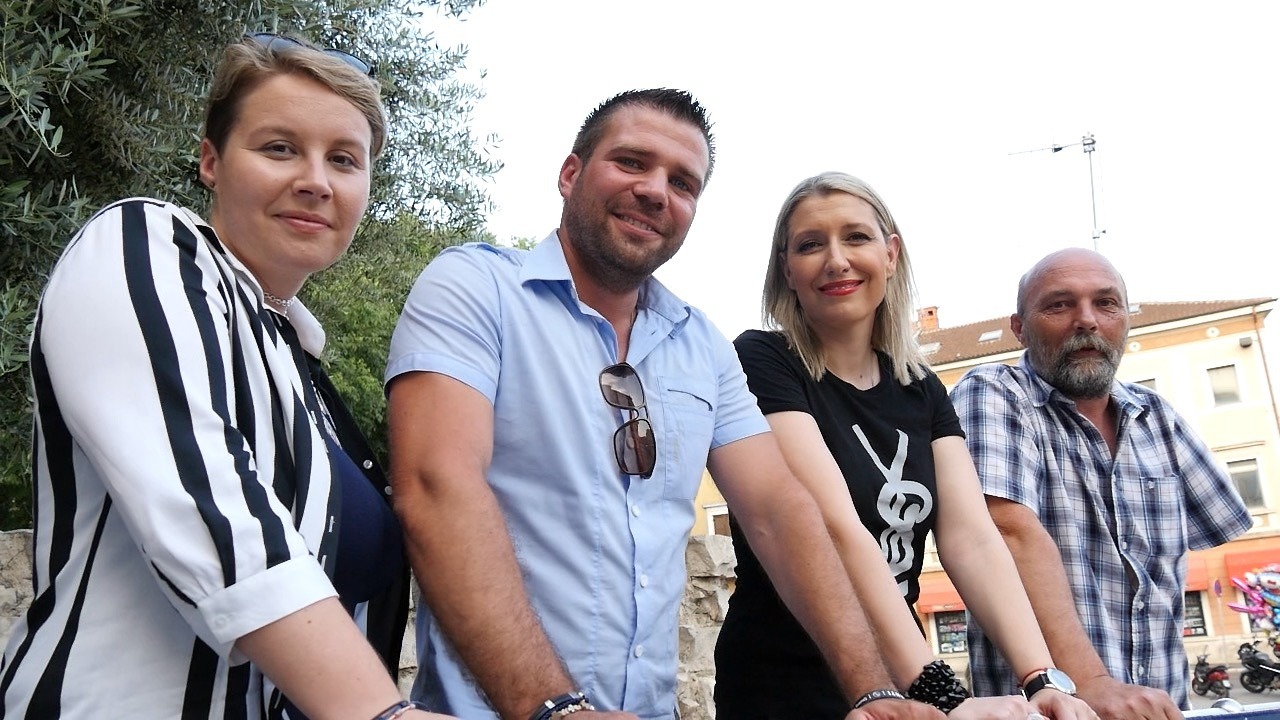 Mauro Prenc, Inka Marinić, Jadranka Nišević i Edi Koler