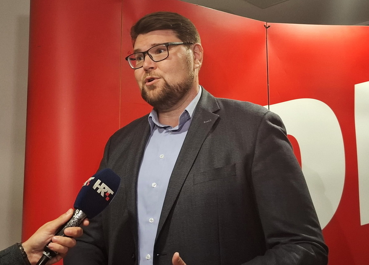 Peđa Grbin nakon objave izbornih rezultata (Foto: Mirjana Vermezović Ivanović)
