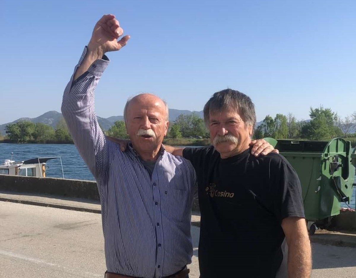 Neraskidivo prijateljstvo - Franko Rade i Nedo Oršulić (Foto: privatni album)