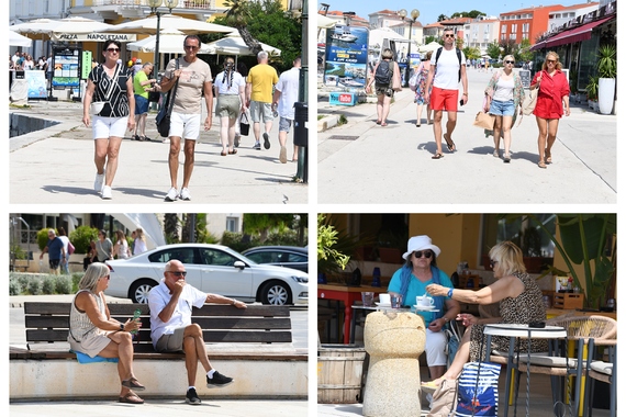 Sezona kreće... Pogledajte kako je bilo danas u Poreču