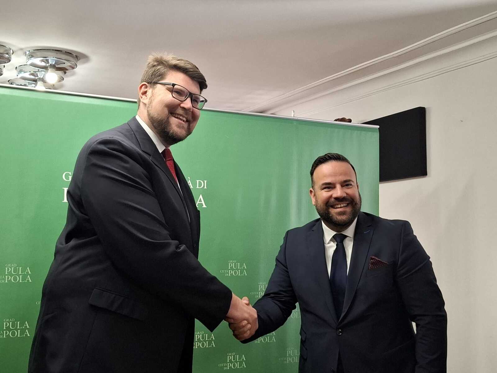 Peđa Grbin i Filip Zoričić (Foto: Mirjana Vermezović Ivanović)