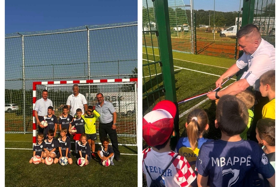 DOŠAO JE I TAJ DAN Otvoreno novo sportsko igralište u Kašteliru