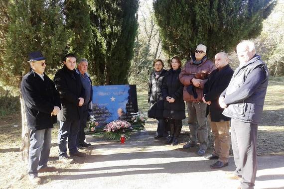 Poreč: Postavljena nova spomen ploča Brunu Valentiju
