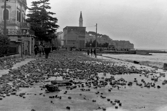 Klimatske promjene? Pogledajte što je oluja napravila u Rovinju 1965. godine!