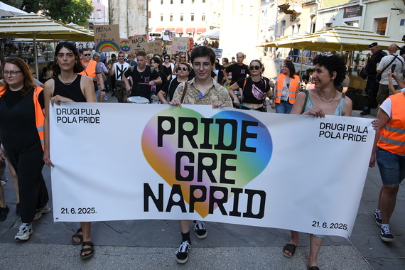 Održan drugi Pula Pride. Pogledajte kako je bilo