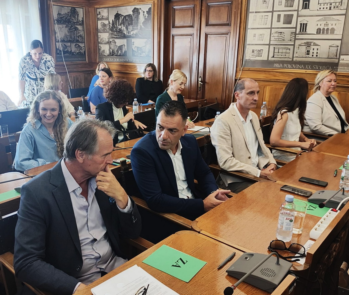 Konstituirajuća sjednica Gradskog vijeća Pule (foto: Ivor Balen)