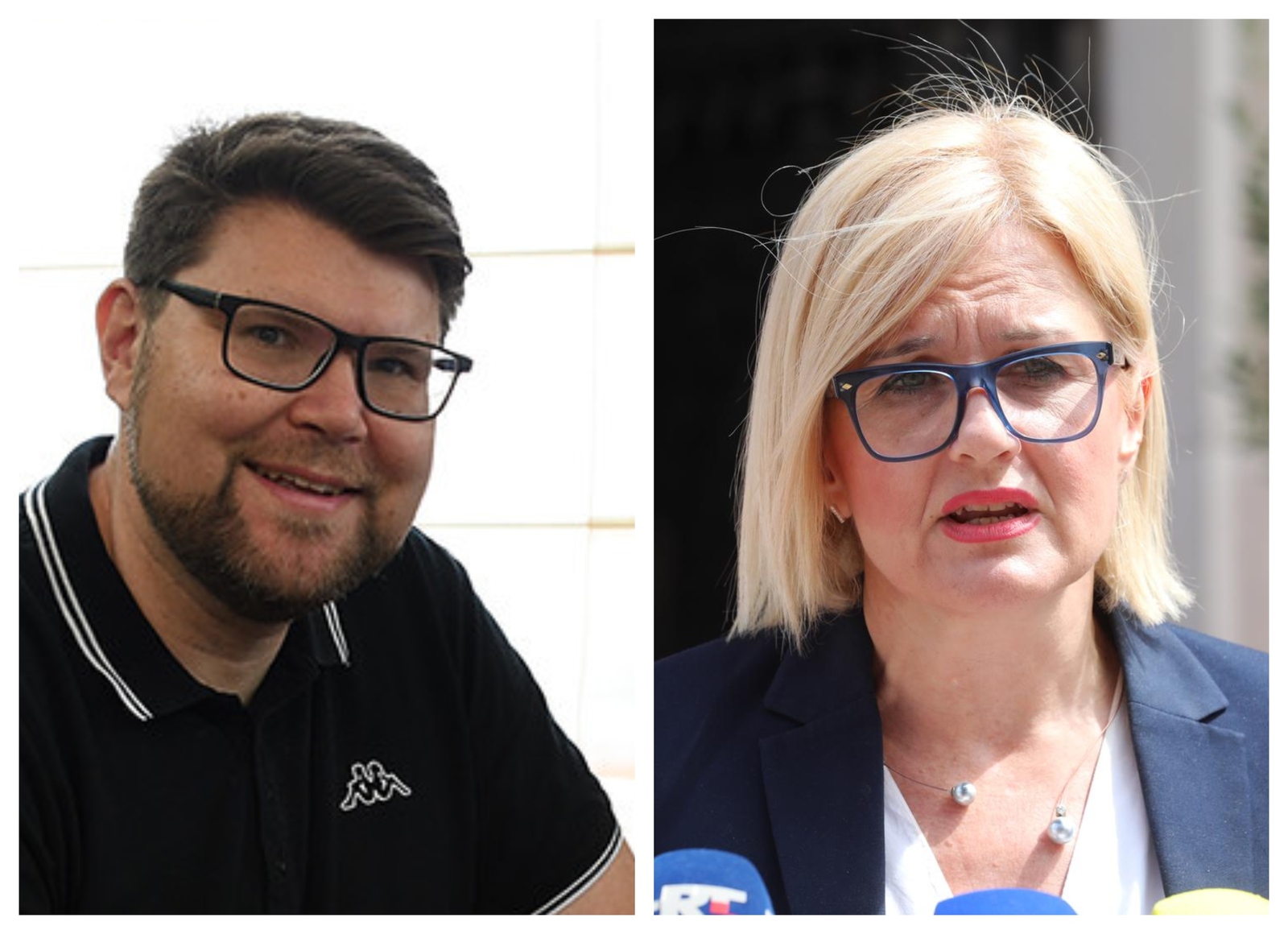 Peđa Grbin i Iva Rinčić