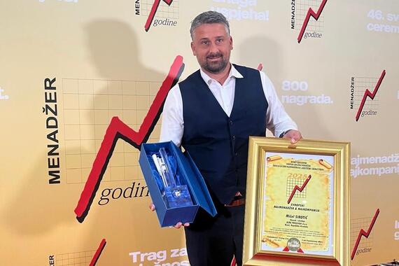 Vlasnik Destilerije Aura proglašen europskim najmenadžerom