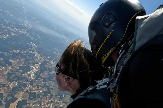 Poznata istarska novinarka skočila iz aviona: 'Kad nešto želim, to i ostvarim!'