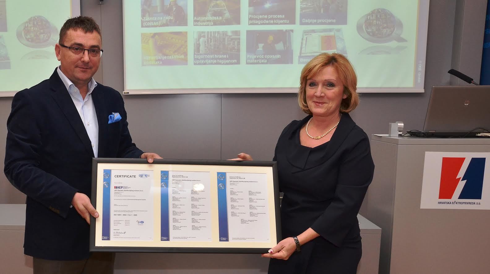 Svečano uručenje certifikata