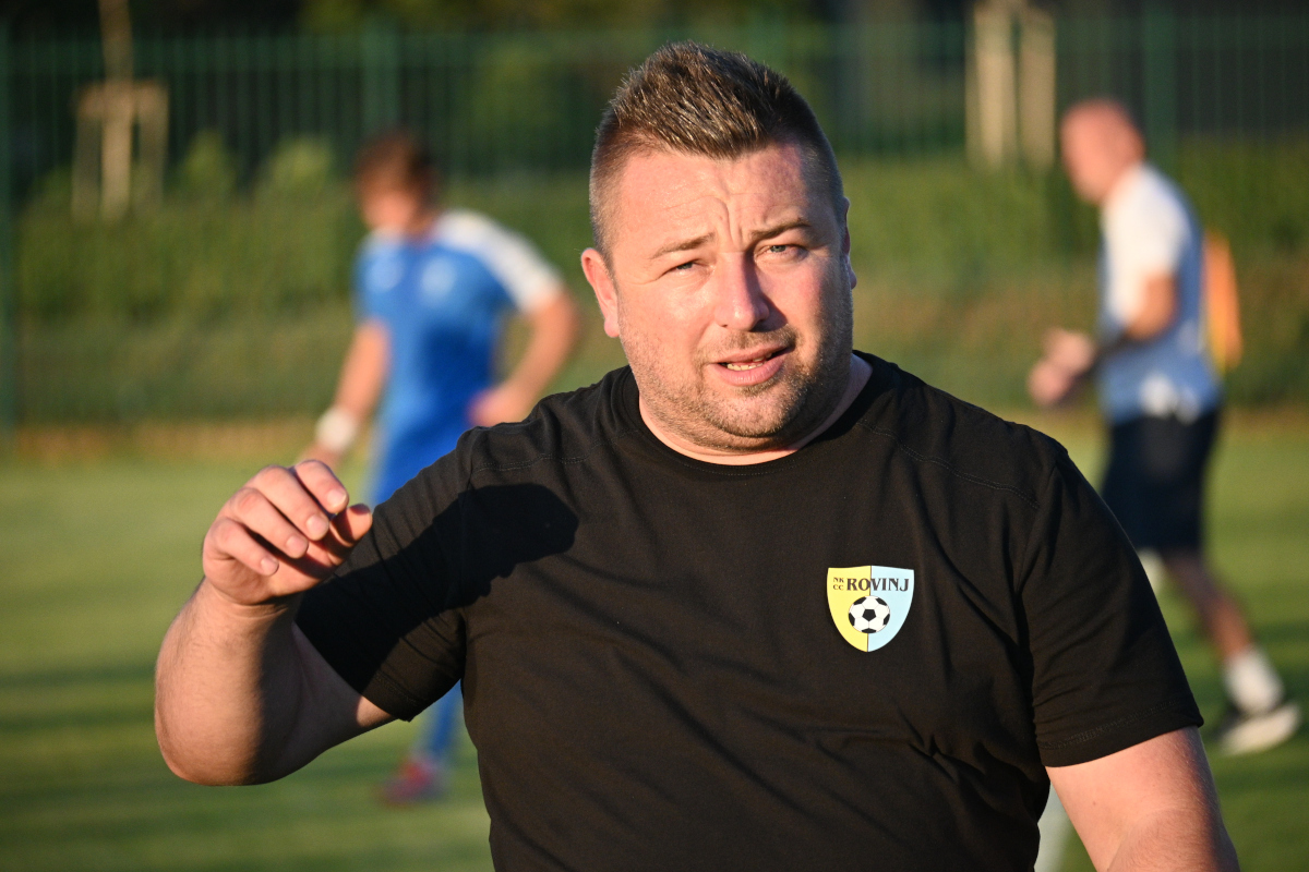 Dalibor Šuran, trener Rovinja (foto: Siniša Žulić)