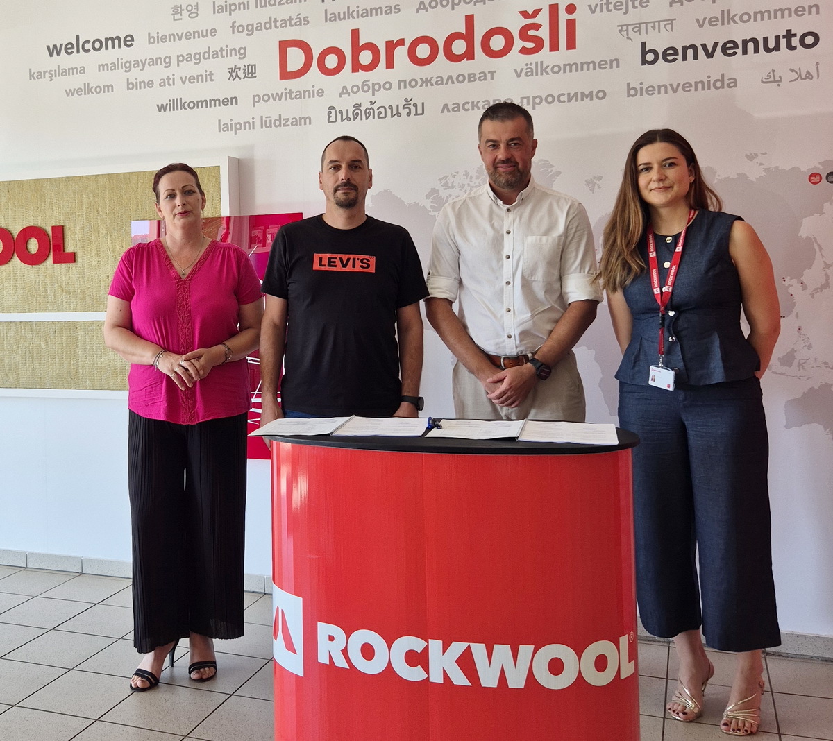 Foto (s lijeva) Marica Kurtek, Saša Bastijanić, Aleks Fonović i Maja Suljić